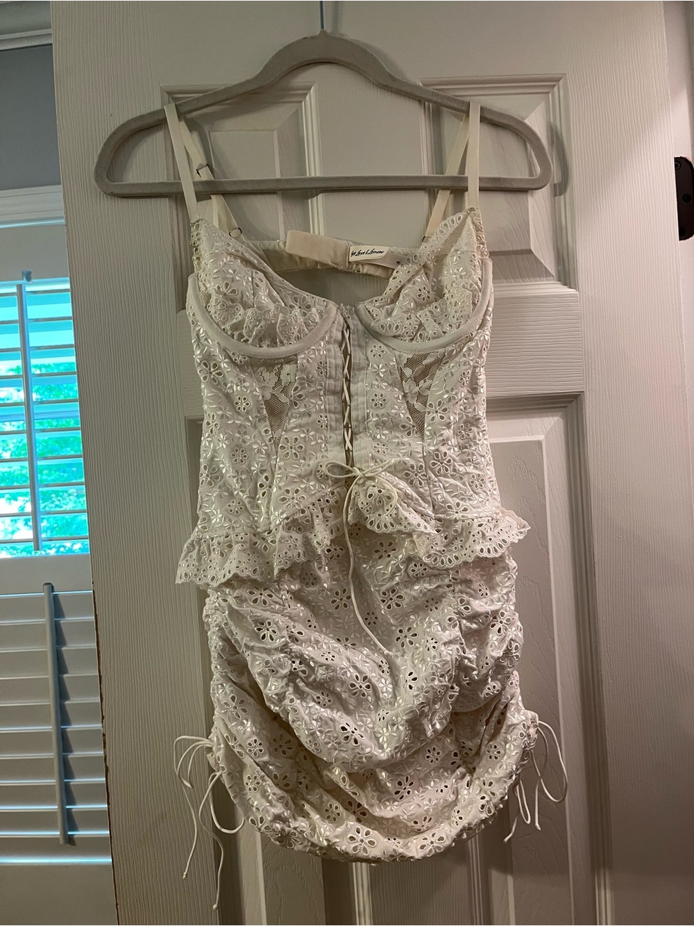 For Love & Lemons x Victoria Secret Sophie Eyelet Dress - Picture 3 of 4